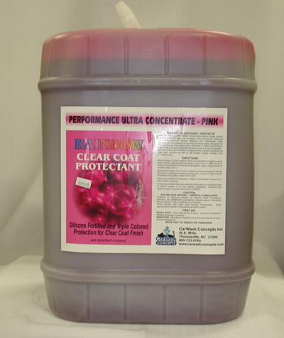 Rainbow Clear Coat Protectant Ultra Concentrate - Pink